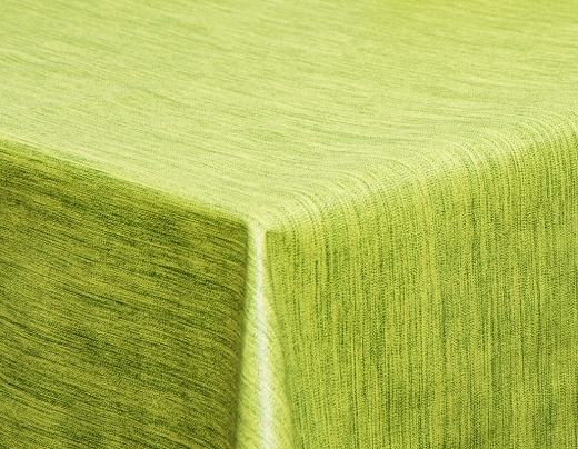 Tischdecke Leinenoptik einfarbiges Design apfelgrün