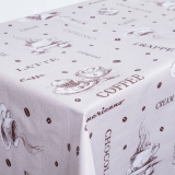 Tischdecke im Design Kaffee