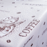 Tischdecke im Design Kaffee