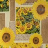 Tischdecke im Design Sonnenblume Herbstmuster #3 Tischdecke im Design Sonnenblume Herbstmuster #3